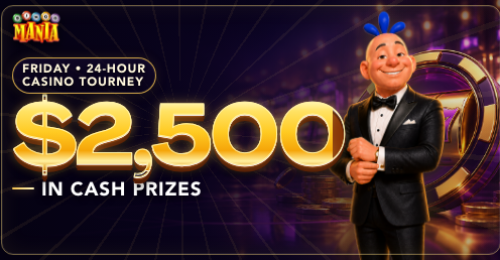 $2,500 Friday 24-Hour Slots Tournament