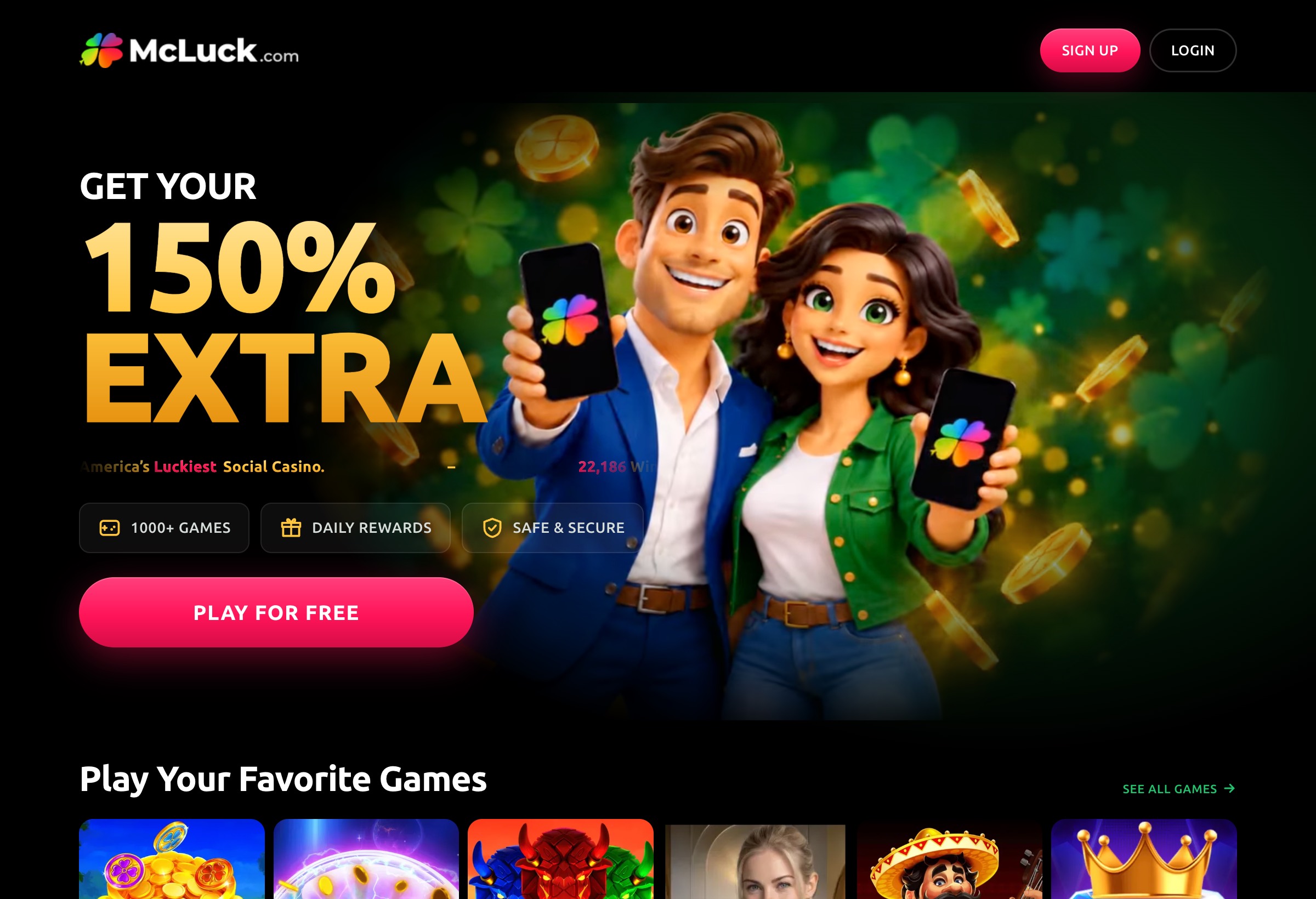 McLuck homepage