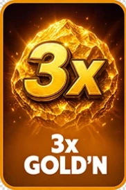 3x Gold'n